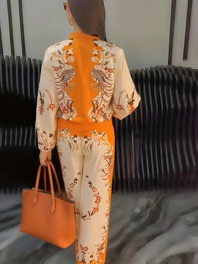 ✨HOT SALE 50% OFF ✨ 🔥Women's Elegant Zipper Two-Piece Set  🔥