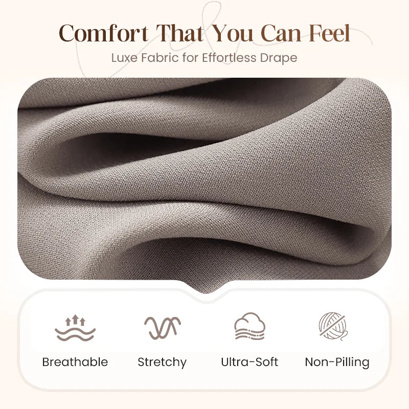 ⏳Time-Limited Special⏰Elegant 3-piece set including long cardigan, top and pants💞