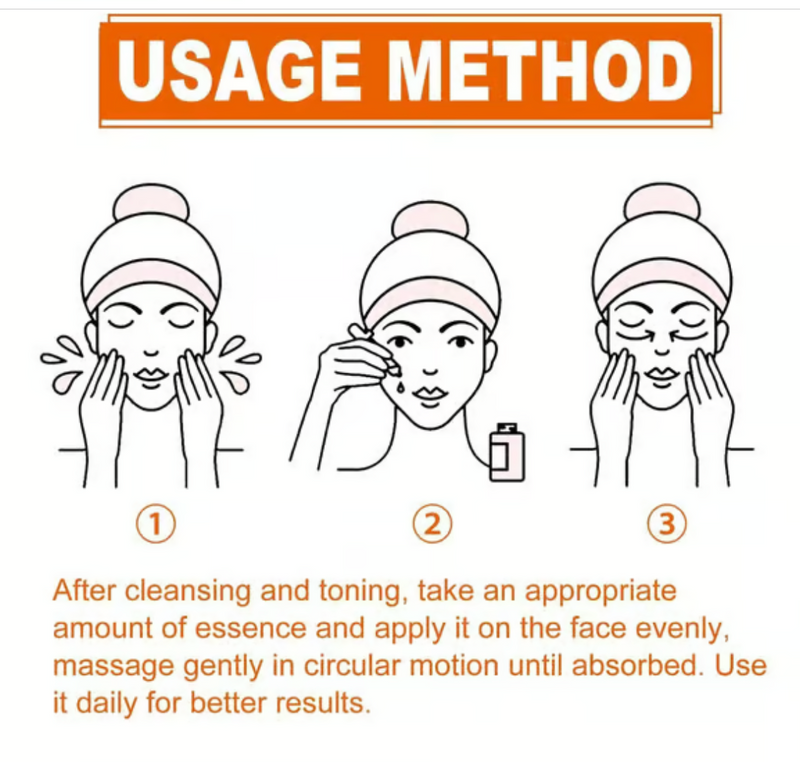 Vitamin C Whitening Freckles Face Cream Remove Melasma Dark Spots Lighten Melanin