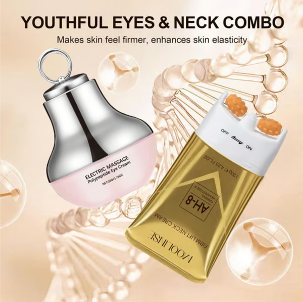 Neck & Eye Care Set – Tighten, Smooth & Hydrate ✨ All-in-One Moisturizing Treatment for Delicate Skin 💧