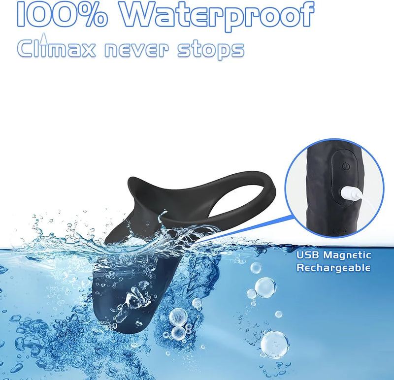 💥Supreme series for couples launched in 2025- 👑Vibrating Penis Armor Men'Health Trainer