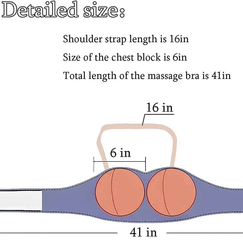 🔥2025 Electric Massage Bra - Pain Relief & Relaxation