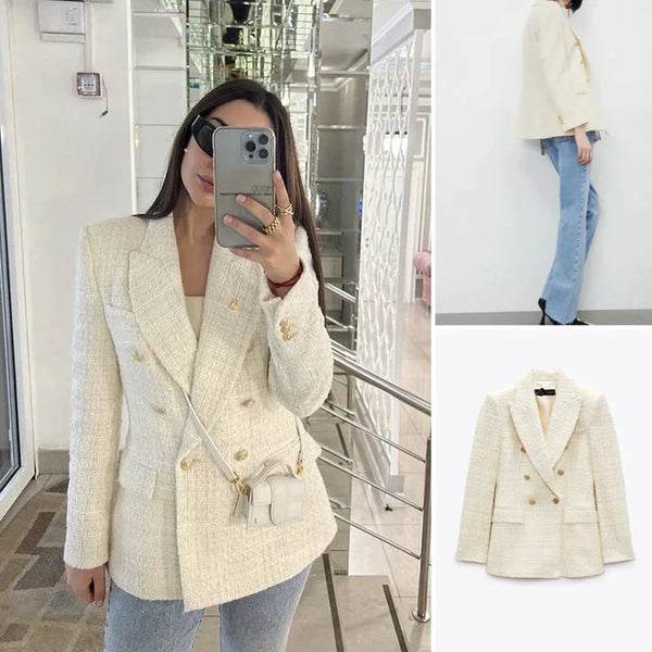 🔥 THE TWEED BLAZER